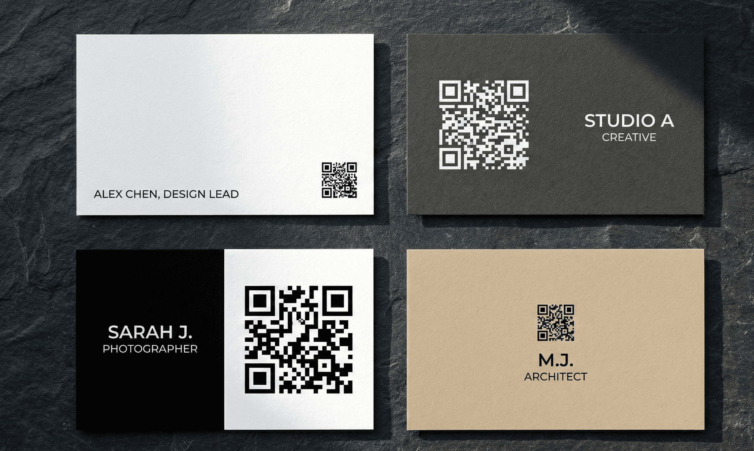 Smartphone screen showing contact being saved automatically from vCard QR scan